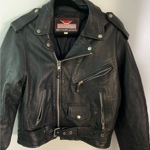Leather jacket